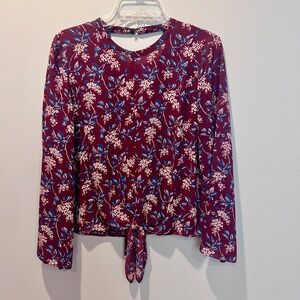 Madewell Women's Blouse Long Sleeve Medium